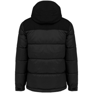 Parka matelassée à capuche bi-ton unisexe 5
