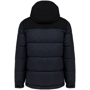 Parka matelassée à capuche bi-ton unisexe 6