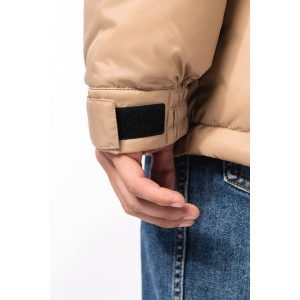 Parka matelassée à capuche bi-ton unisexe 26