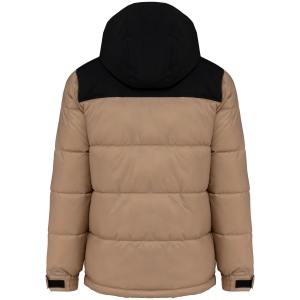 Parka matelassée à capuche bi-ton unisexe 7