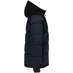 Parka matelassée à capuche bi-ton unisexe 9