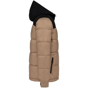 Parka matelassée à capuche bi-ton unisexe 10