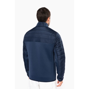 Veste bi-matière homme 8