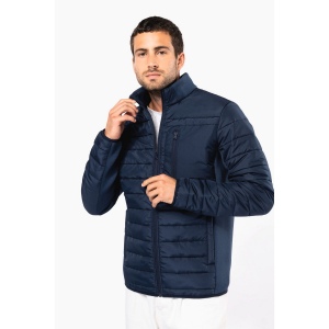Veste bi-matière homme