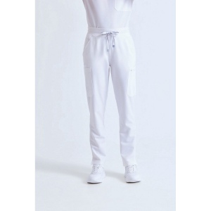 Pantalon cargo stretch femme