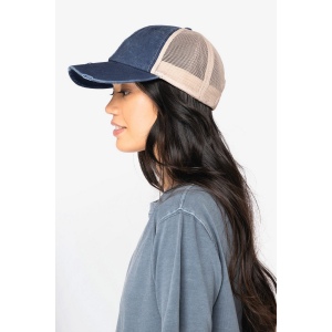 Casquette trucker écoresponsable  effet déchiré unisexe 5