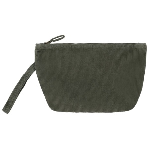 Pochette écoresponsable délavée en velours côtelé 5