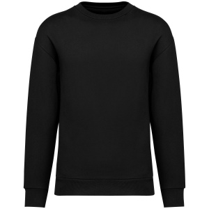 Sweat-shirt écoresponsable à col rond à épaules tombantes molleton gratté unisexe 2