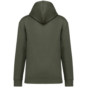 Sweat-shirt écoresponsable à capuche à épaules tombantes molleton gratté unisexe 23