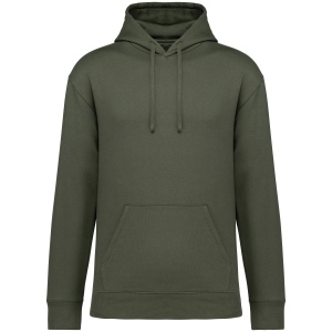 Sweat-shirt écoresponsable à capuche à épaules tombantes molleton gratté unisexe 5