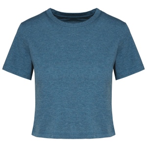 Crop top triblend femme 4