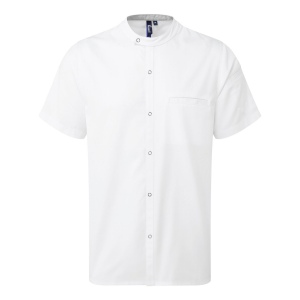Veste chef cuisinier manches courtes 3