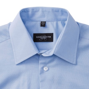Chemise oxford cintrée manches courtes homme 5