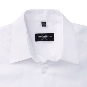 Chemise oxford cintrée manches courtes homme 8