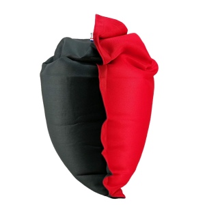 Pouf déhoussable bicolore - Grand modèle 6