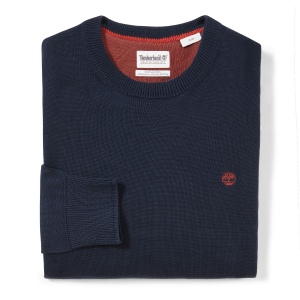 Pull coton bio col rond williams river 6