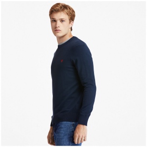 Pull coton bio col rond williams river 15