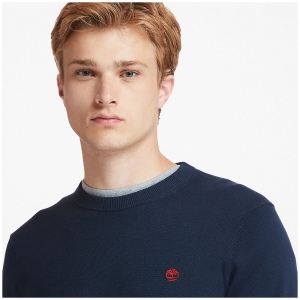 Pull coton bio col rond williams river 7