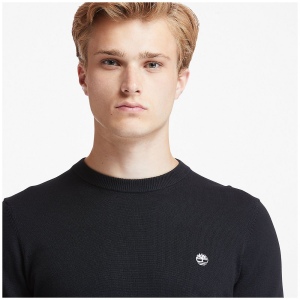 Pull coton bio col rond williams river 9
