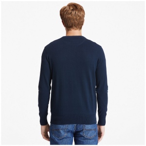 Pull coton bio col rond williams river 12