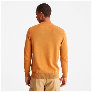 Pull coton bio col rond williams river 14