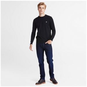 Pull coton bio col rond williams river 3