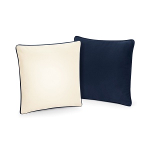 Housse de coussin à bord passepoilé 9