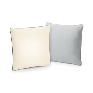 Housse de coussin à bord passepoilé 10