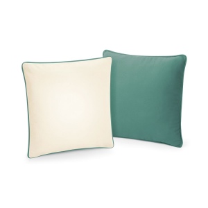 Housse de coussin à bord passepoilé 11