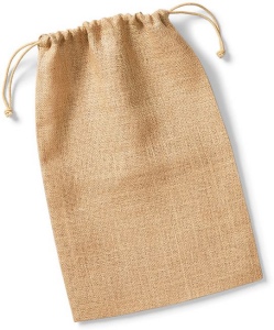 Sac à cordelette en jute 2