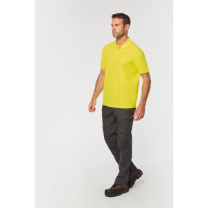 Polo unisexe écoresponsable coton/polyester 6