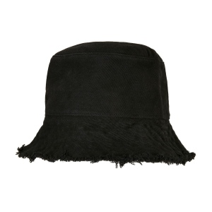 Chapeau bord effiloché