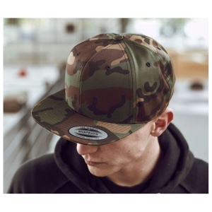 Casquette style rappeur camouflage