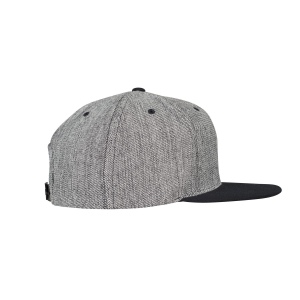 MELANGE SOLID SNAPBACK 4
