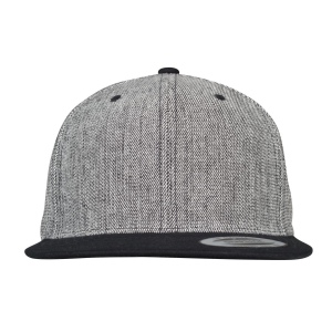MELANGE SOLID SNAPBACK 2