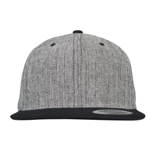MELANGE SOLID SNAPBACK
