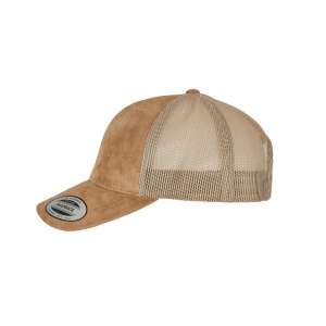 Casquette style trucker effet velours 7