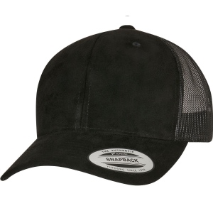 Casquette style trucker effet velours 2