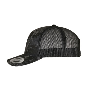 Casquette trucker motif cendré 8
