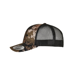 Casquette trucker motif cendré 9