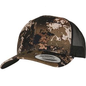Casquette trucker motif cendré 3