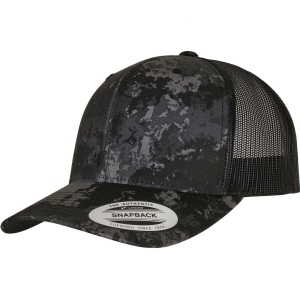 Casquette trucker motif cendré 2