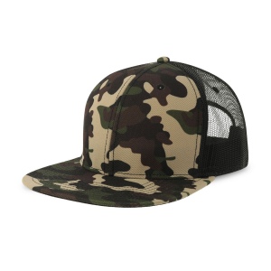 Casquette visière plate style trucker 10