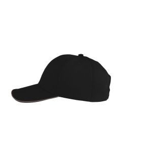 Casquette 6 pans liseré réfléchissant 17