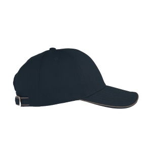 Casquette 6 pans liseré réfléchissant 12
