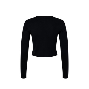 Tee-shirt court manches longues femme 8