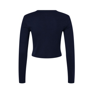 Tee-shirt court manches longues femme 10