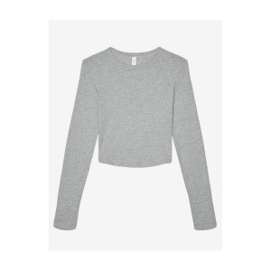 Tee-shirt court manches longues femme 2
