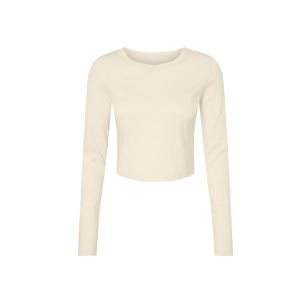 Tee-shirt court manches longues femme 6