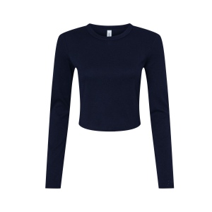 Tee-shirt court manches longues femme 5